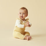 Dijon Knitted Ruffle Overall AW24