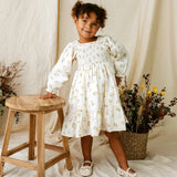 Golden Cherry Tiered Dress AW26