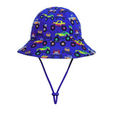 Boys Toddler Bucket Sun Hat- Monster Truck SS25