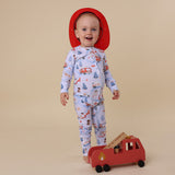 To The Rescue Organic Snugglesuit Convertible Romper AW26