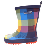 Check Gumboot Red AW25