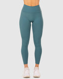 Flow Ladies Leggings- Jade Blue SS25