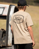 Mack Youth Tees- Tan SS25