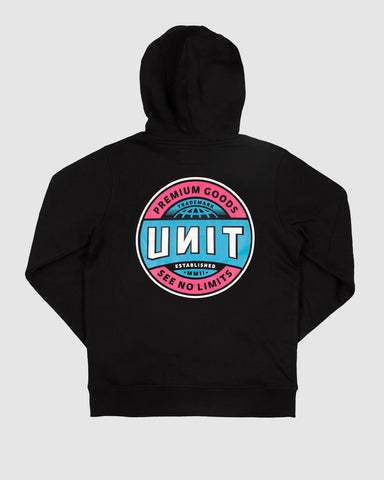 Baxter Youth Fleece Hoodie- Black AW25