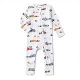 Little Racers Organic Snugglesuit Convertible Romper AW26