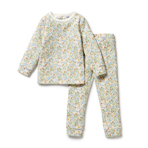 Tinker Floral Organic Long Sleeved Pyjamas AW24
