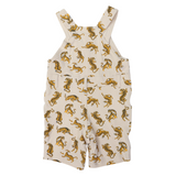 Tiger Print  Cotton Overall Tapioca SS24