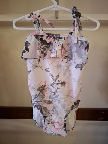 Pink Rose Halter Leotard