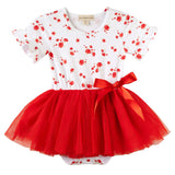 Alyssa Floral S/S Tutu Romper SS25