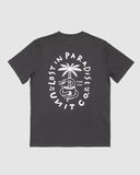 Tropics Youth Tees- Washed Black SS25