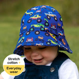 Boys Toddler Bucket Sun Hat- Monster Truck SS25