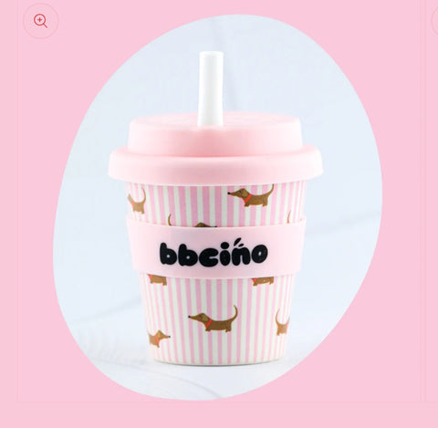Dash in Pink babycino cup (120ml)