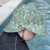 Boys Swim Legionnaire Flap Beach Hat- Oasis SS25