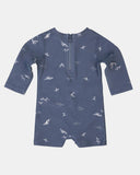 Swim Baby Onesie Long Sleeve Classic- Whales SS24