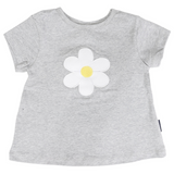 Flower Swing Top Grey SS25