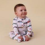 Little Racers Organic Snugglesuit Convertible Romper AW26