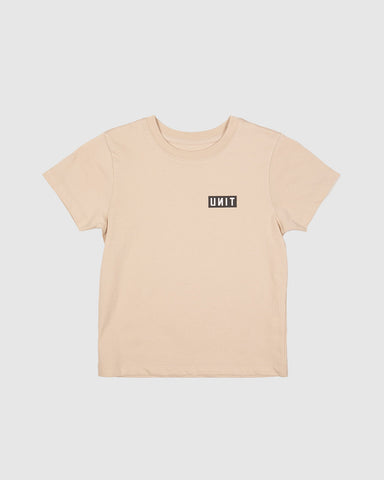 Case Kids Tees- Cement SS25