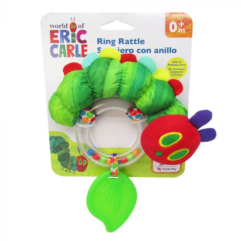 THE VERY HUNGRY CATERPILLAR RING RATTLE
