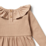 Fawn Organic Ruffle Dress AW24