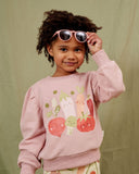 Veggie Crew Placement Puff Sweater AW25
