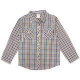 Check Shirt- Beige AW25