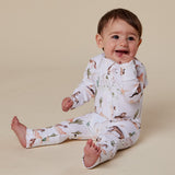 Wild Horses Organic Snugglesuit Convertible Romper