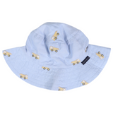Embroidered Truck Chambray Sun Hat Light SS25