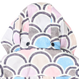 Arch Print Lined Raincoat Blue AW25