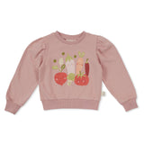 Veggie Crew Placement Puff Sweater AW25