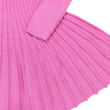 Swing Knit Dress Hot Pink AW25