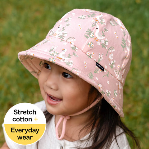 Girls Toddler Bucket Sun Hat- Quackers SS25
