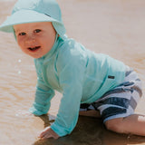 Kids Rash Vest UPF50+ Aqua