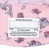 Girls Swim Legionnaire Flap Beach Hat- Dolphin SS25