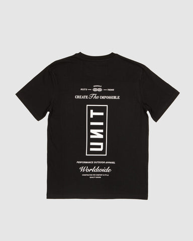 Arcadia Youth Tees- Black SS25