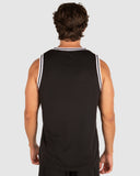 Squad Mens Tanks Sports- Black SS25