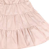 Tiered Cotton Lawn Dress Dusty Pink SS25