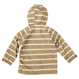 Colour Change Stripe Raincoat Chestnut AW25