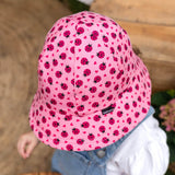 Girls Toddler Bucket Sun Hat- Ladybug SS25