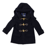 Ruffle Overcoat Navy AW25