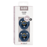 BIBS Colour- Size One | Steel 2 pack