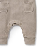 Mushroom Organic Waffle Overall AW24