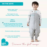 Sleep Suit Stage 3 Warm 2.5Tog Moonlight Olive