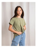 Washed Tee Khaki SS25