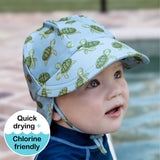 Boys Swim Legionnaire Flap Beach Hat- Sheldon SS25