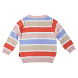 Knit Sweater Pink Stripe SS24