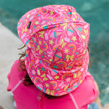 Girls Swim Legionnaire Flap Beach Hat- Summertime SS25