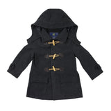 Ruffle Overcoat Charcoal AW25