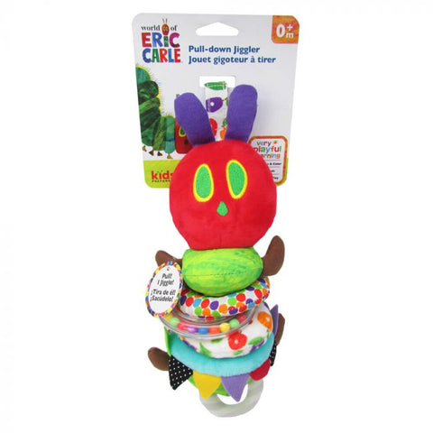 THE VERY HUNGRY CATERPILLAR PULL-DOWN JIGGLER