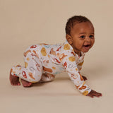 Cowboys Organic Snugglesuit Convertible Romper