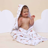 Pony Pal organic Hooded Baby Towel